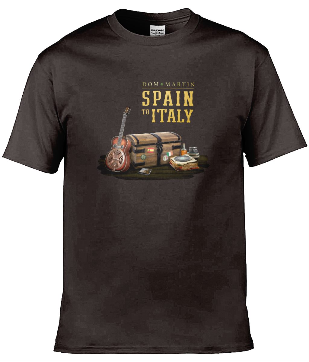 SPAIN TO ITALY UNISEX T-SHIRT