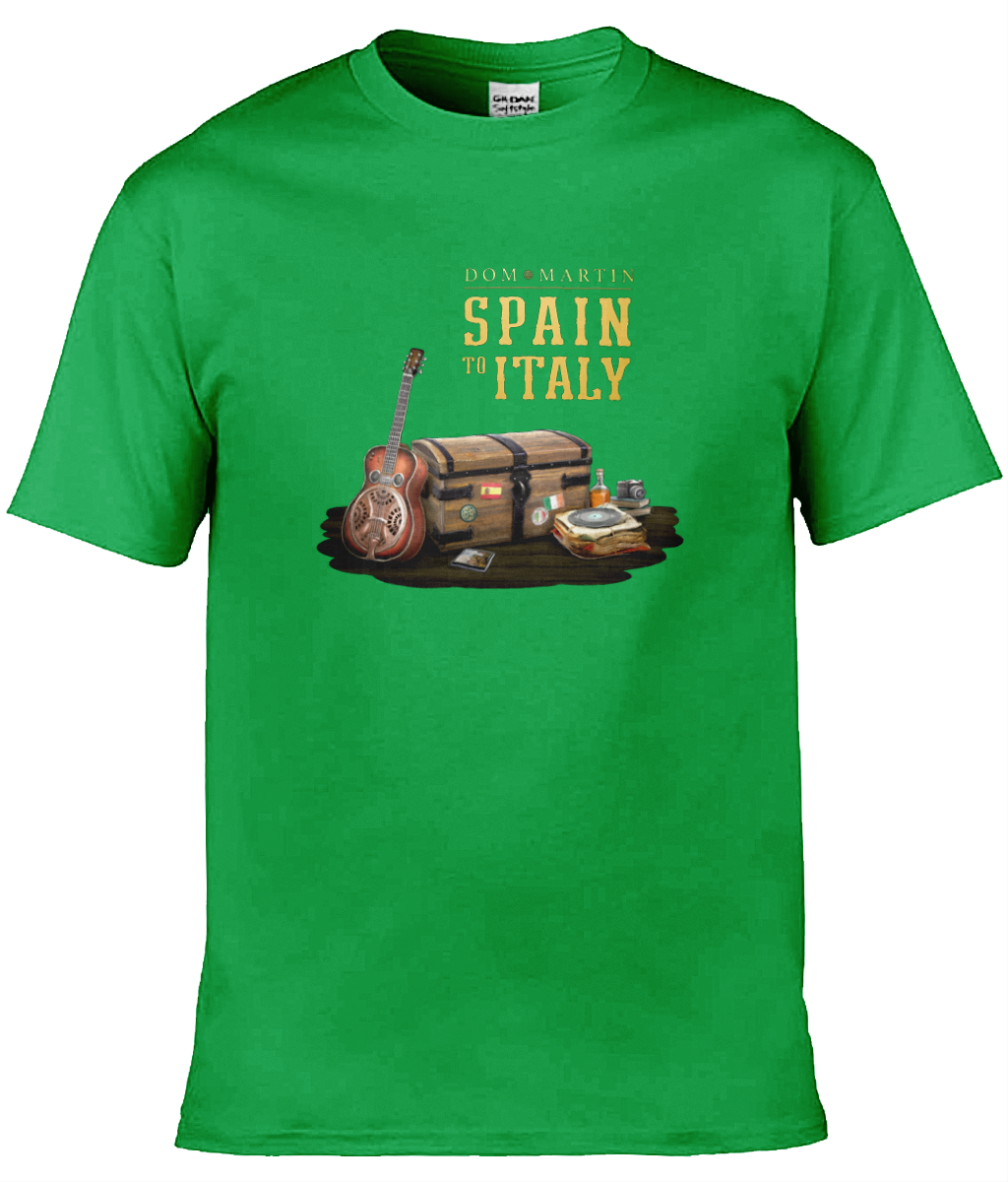 SPAIN TO ITALY UNISEX T-SHIRT