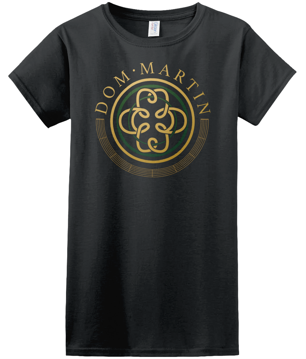 THE ORIGINAL DOM MARTIN CELTIC LOGO WOMENS T-SHIRT