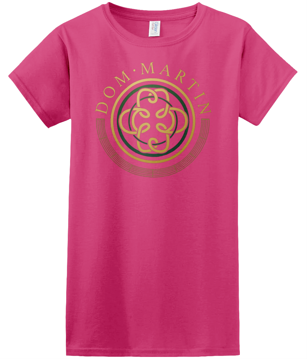 THE ORIGINAL DOM MARTIN CELTIC LOGO WOMENS T-SHIRT
