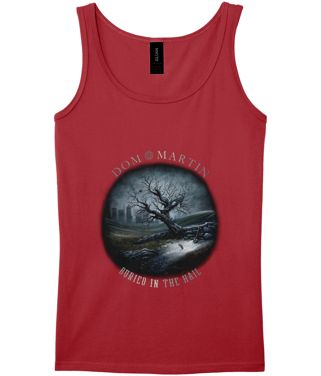 BURIED IN THE HAIL WOMENS TANK TOP