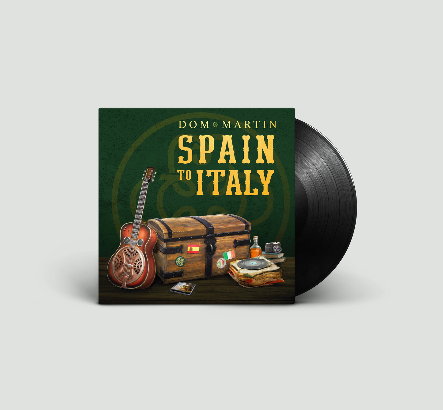 SPAIN TO ITALY - Black Vinyl