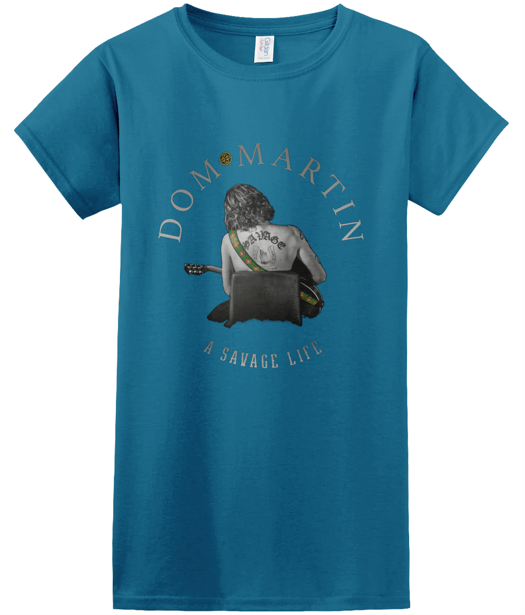 A SAVAGE LIFE WOMENS T-SHIRT
