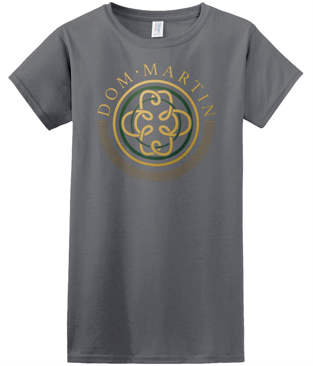 THE ORIGINAL DOM MARTIN CELTIC LOGO WOMENS T-SHIRT