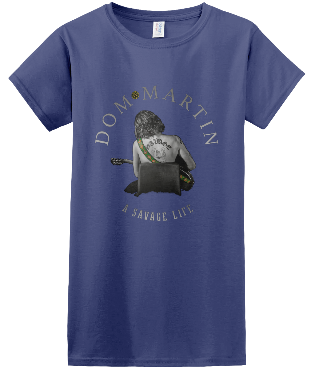 A SAVAGE LIFE WOMENS T-SHIRT