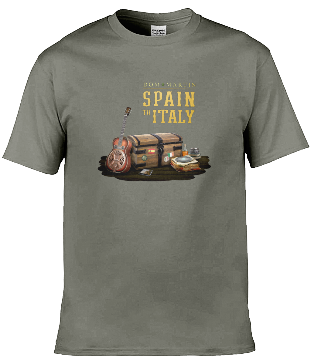 SPAIN TO ITALY UNISEX T-SHIRT