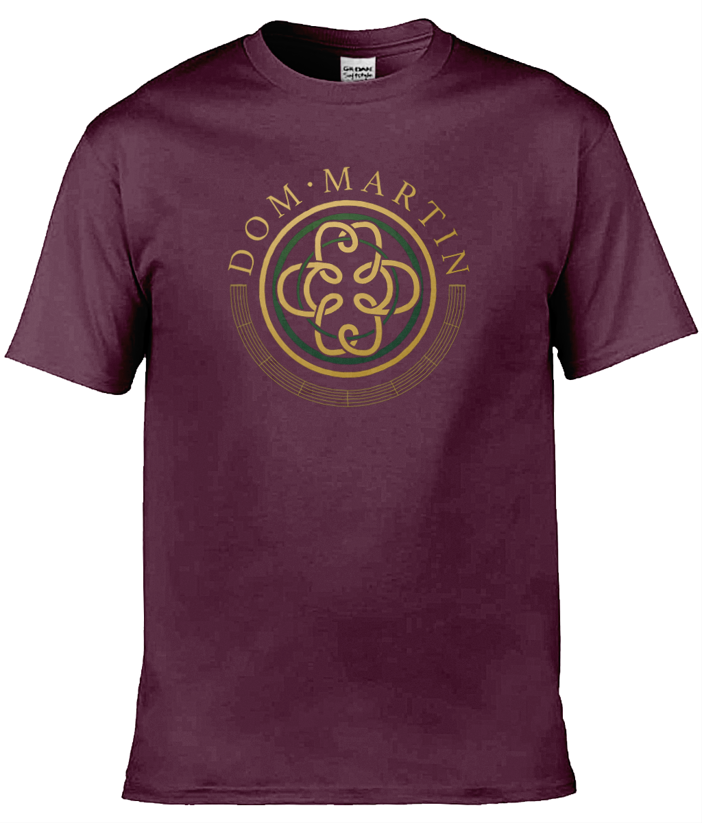 THE ORIGINAL DOM MARTIN CELTIC LOGO UNISEX T-SHIRT