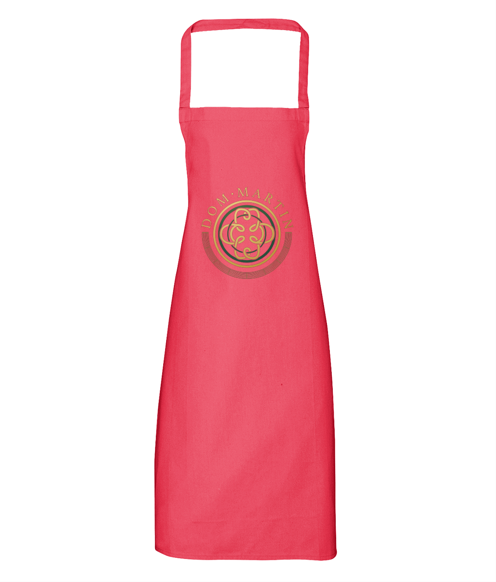 THE ORIGINAL DOM MARTIN CELTIC LOGO HEAVY COTTON APRON