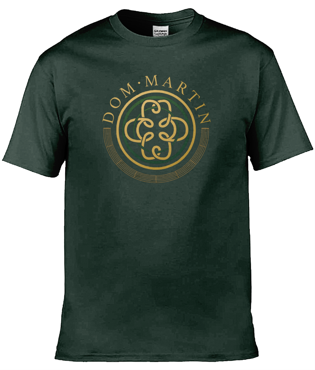 THE ORIGINAL DOM MARTIN CELTIC LOGO UNISEX T-SHIRT