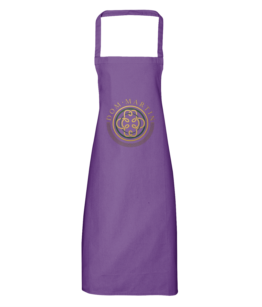 THE ORIGINAL DOM MARTIN CELTIC LOGO HEAVY COTTON APRON