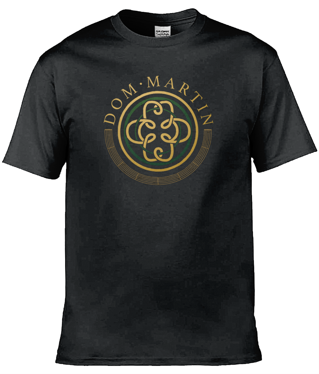 THE ORIGINAL DOM MARTIN CELTIC LOGO UNISEX T-SHIRT