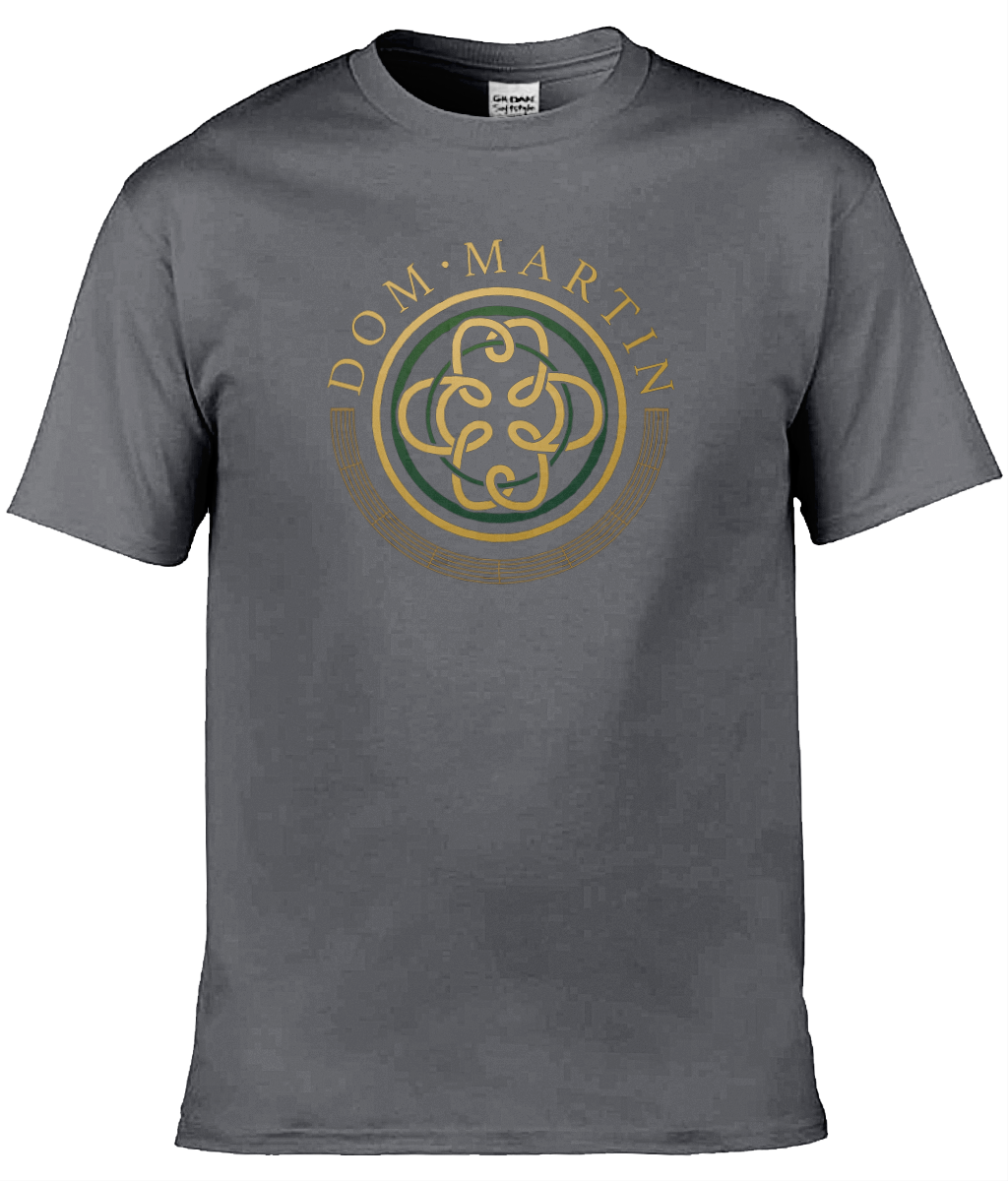 THE ORIGINAL DOM MARTIN CELTIC LOGO UNISEX T-SHIRT